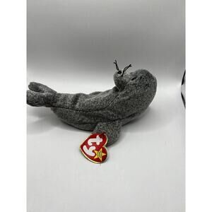 TY Beanie Baby Babies Stuffed Animal Plush Seal Slippery 1999
